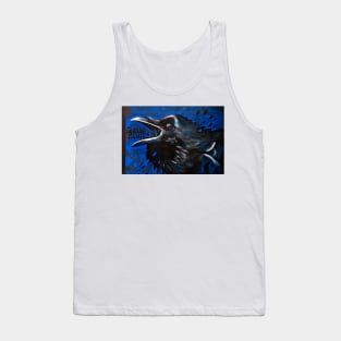 Crow Graffiti Street Art Camden Town London Tank Top